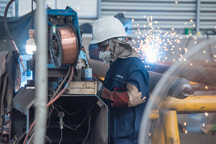 汾阳网架焊接车间